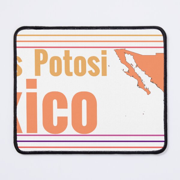 Item preview, San Luis Potosi Mexico City Marked On Country Map designed and sold by TheIconSmith.