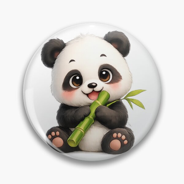 Item preview, Panda with Bamboo designed and sold by Savnyy.