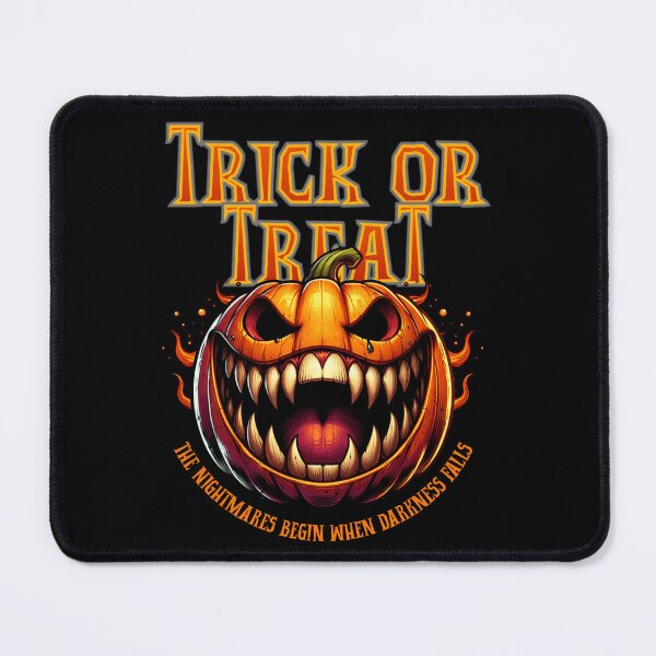 Item preview, Spooky Pumpkin Horror Graphic Tee designed and sold by InkForge Studio.