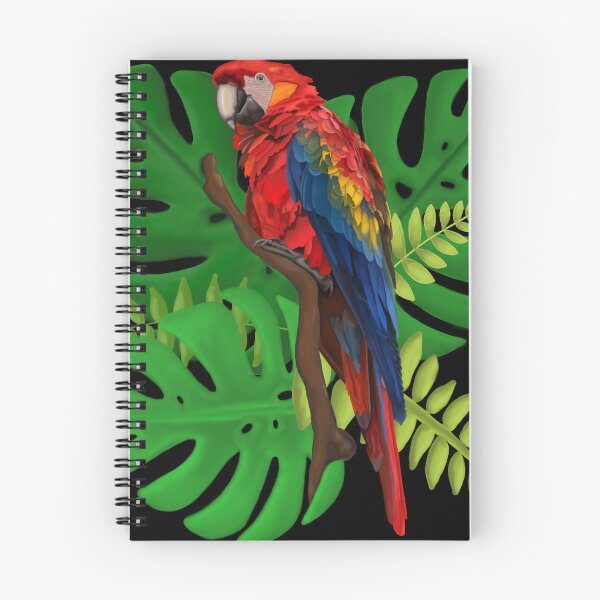 Item preview, Tropical Macaw designed and sold by PaulaGaitleyArt.