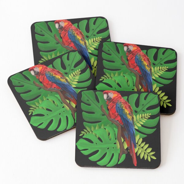 Item preview, Tropical Macaw designed and sold by PaulaGaitleyArt.