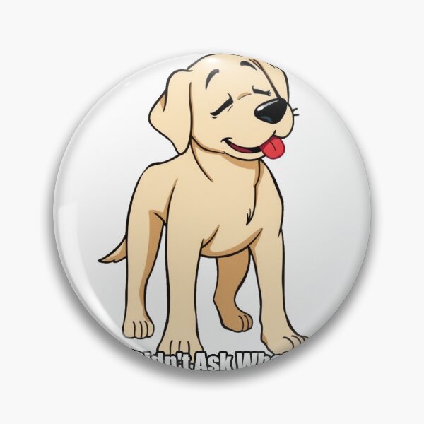 Item preview, Labrador Sticker - Ate It Didnt Ask What It Was - Funny Lab Gift designed and sold by pawdrops.
