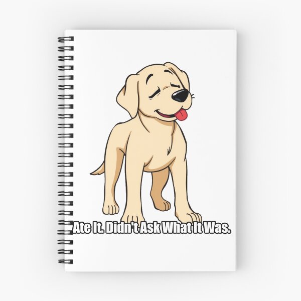 Item preview, Labrador Sticker - Ate It Didnt Ask What It Was - Funny Lab Gift designed and sold by pawdrops.