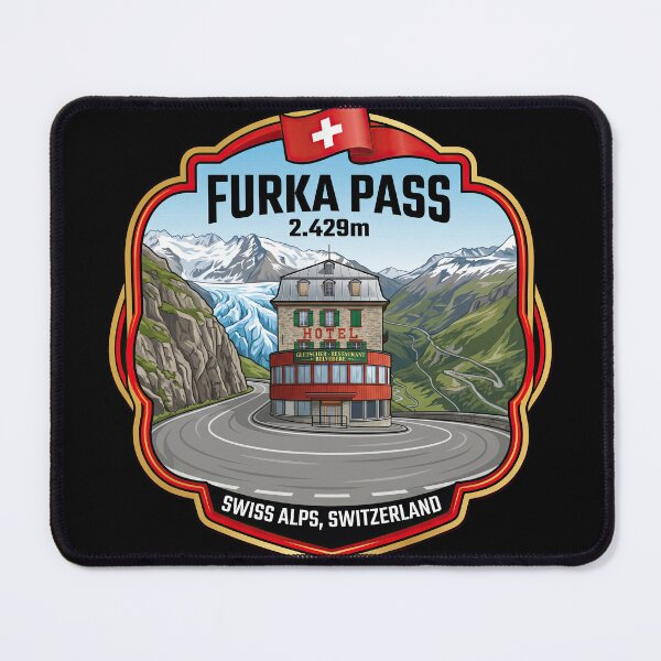 Item preview, Furka Pass High Altitude Alpine Adventure designed and sold by enzoade.