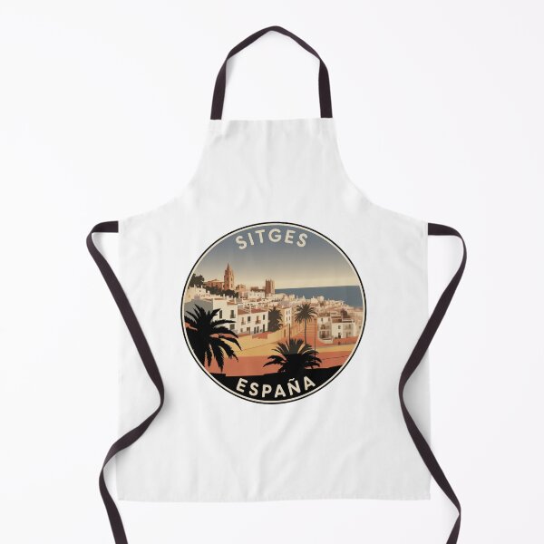Item preview, Sitges España: Coastal Sunset Badge designed and sold by CircinusStore.