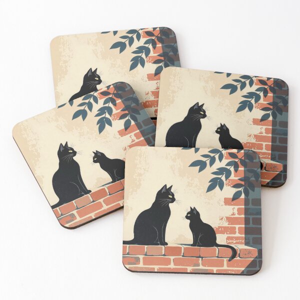 Item preview, Wall graffiti cats designed and sold by Talpha.