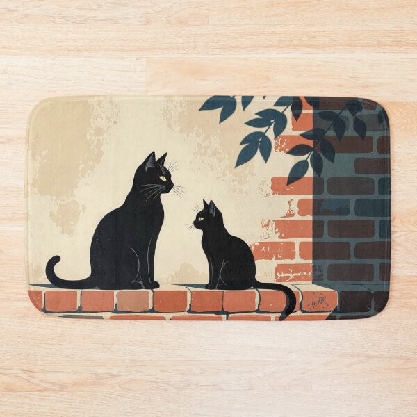 Item preview, Wall graffiti cats designed and sold by Talpha.
