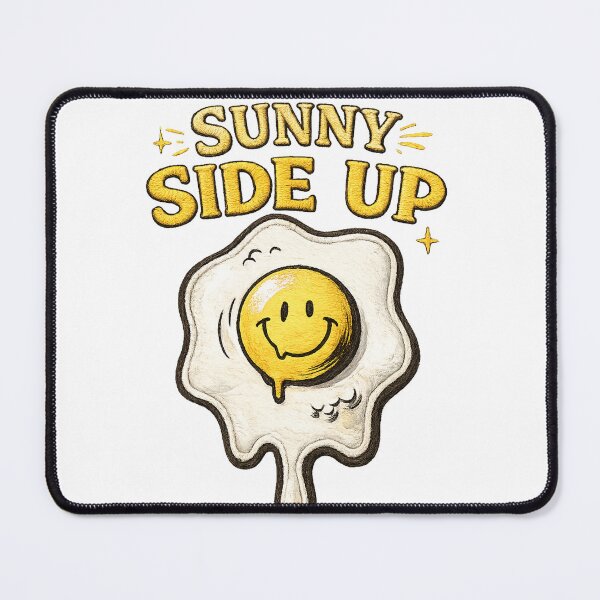 Item preview, Sunny Side Up Smiley Egg Design, Cute Happy Breakfast, Funny Food Lover Graphic Tee designed and sold by Bigohobi.