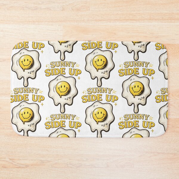 Item preview, Sunny Side Up Smiley Egg Design, Cute Happy Breakfast, Funny Food Lover Graphic Tee designed and sold by Bigohobi.