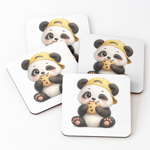 Item preview, Panda with cookie designed and sold by Savnyy.