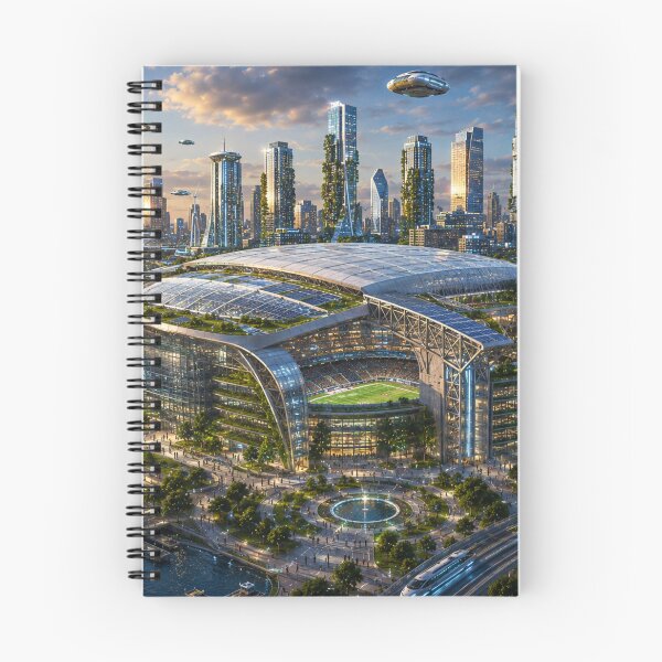 Item preview, Houston 2050 – The futuristic NRG Stadium designed and sold by Eric Nagel.