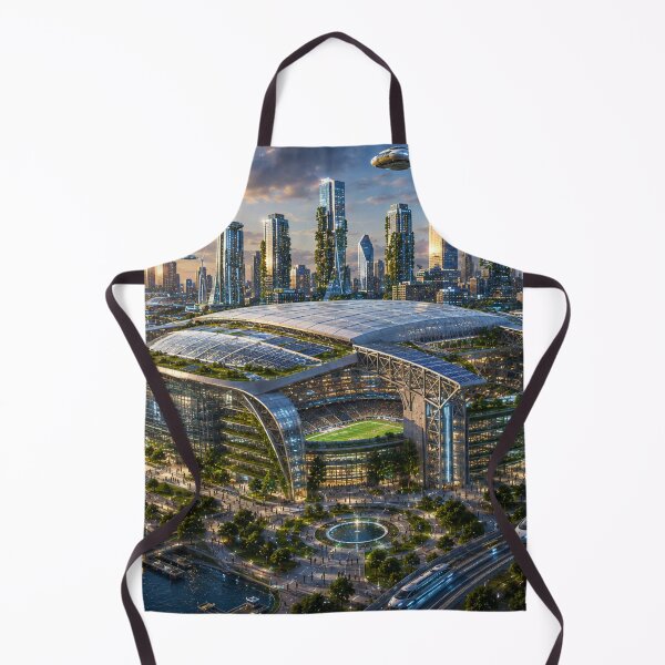 Item preview, Houston 2050 – The futuristic NRG Stadium designed and sold by Eric Nagel.
