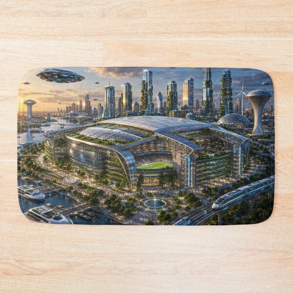 Artikelvorschau, Houston 2050 – The futuristic NRG Stadium entworfen und verkauft von Eric Nagel.