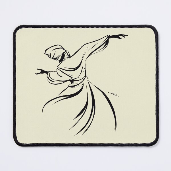 Item preview, The Dervish Relationship Between Man And God Line Art designed and sold by taiche.