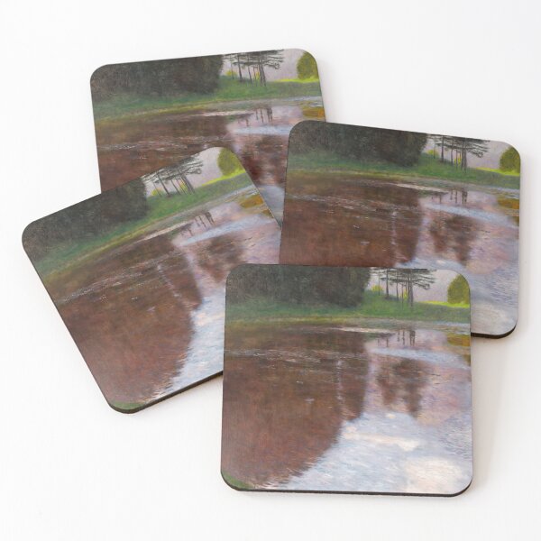 Item preview, Tranquil Pond With Tree Reflections designed and sold by artofuniverse.