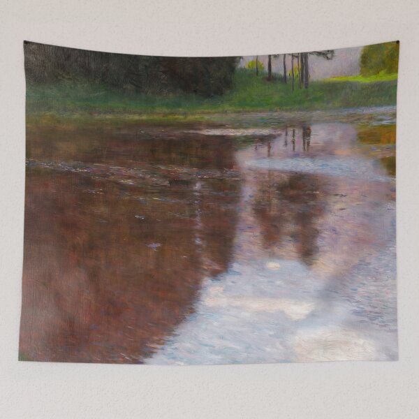 Item preview, Tranquil Pond With Tree Reflections designed and sold by artofuniverse.
