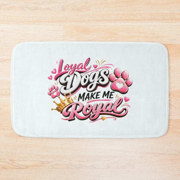 Item preview, Loyal Dogs Make One Royal – Stylish Dog Gift designed and sold by annenambiro.