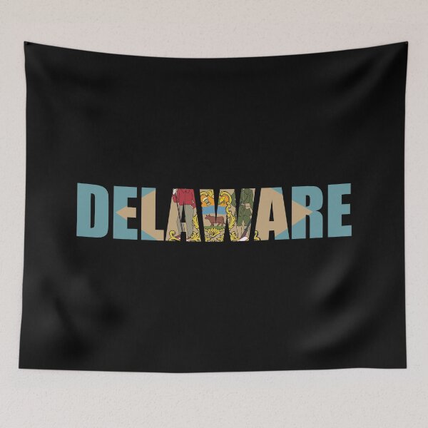 Item preview, Delaware Flag DE designed and sold by shitpostee.