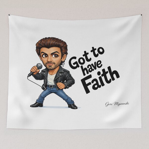 Item preview, Faith (canción de George Michael) 12 de octubre de 1987 designed and sold by The Art Queen Of Michigan .