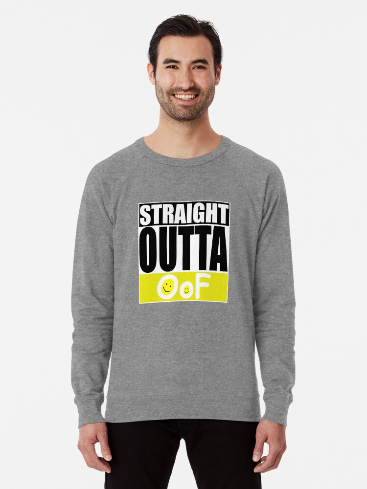 Oof Roblox Lightweight Sweatshirt By Supradon Redbubble - roblox maui
