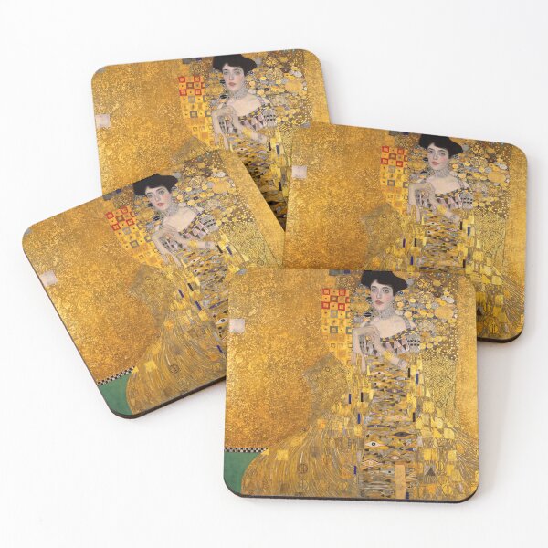 Item preview, Golden Woman Ornamental Portrait of Adele designed and sold by artofuniverse.