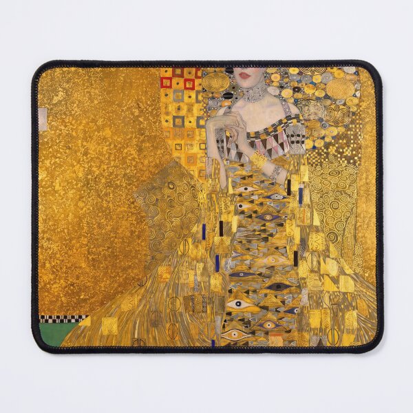 Item preview, Golden Woman Ornamental Portrait of Adele designed and sold by artofuniverse.