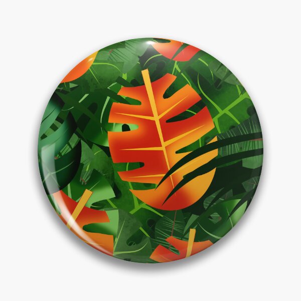 Item preview, Vibrant Jungle Foliage Pattern designed and sold by Andrew  Hitchen.
