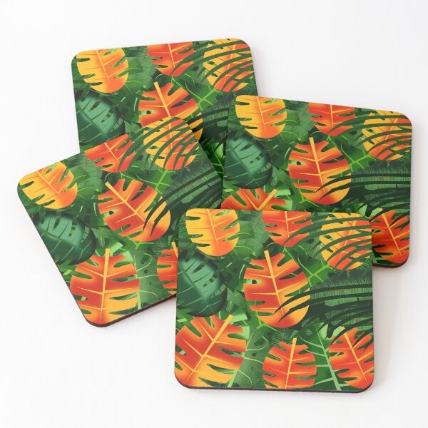 Item preview, Vibrant Jungle Foliage Pattern designed and sold by Andrew  Hitchen.