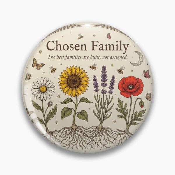 Item preview, Chosen Family Best Families Are Built Not Assigned designed and sold by Whimwick.
