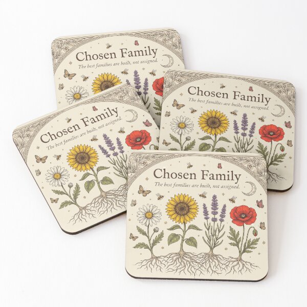 Item preview, Chosen Family Best Families Are Built Not Assigned designed and sold by Whimwick.