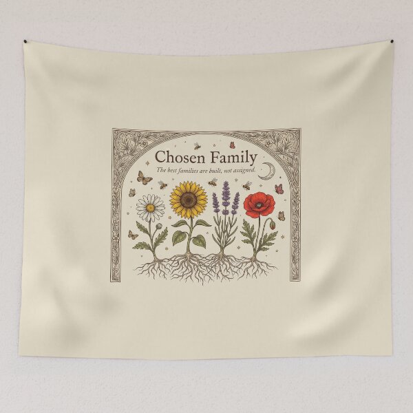 Item preview, Chosen Family Best Families Are Built Not Assigned designed and sold by Whimwick.