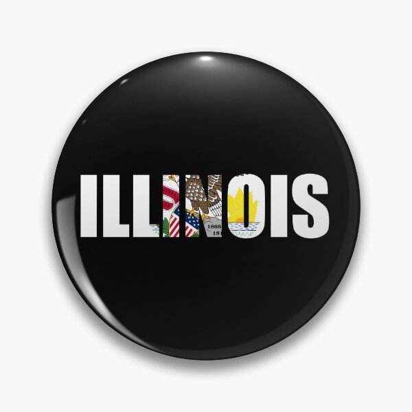 Item preview, Illinois Flag IL designed and sold by shitpostee.