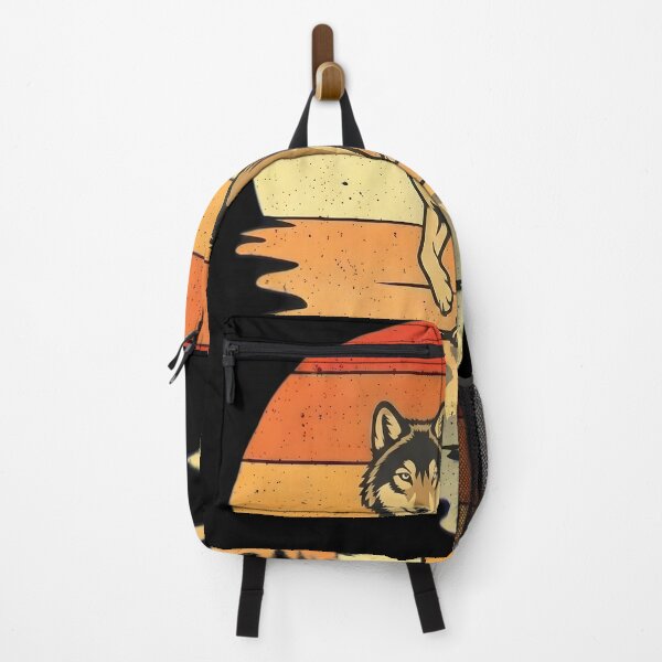 Item preview, Wolf Retro Sunset Vintage Wild Animal Lover designed and sold by Occasional House.