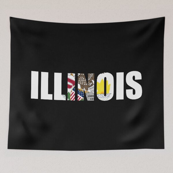 Item preview, Illinois Flag IL designed and sold by shitpostee.