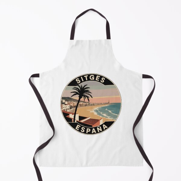 Item preview, Sitges España: Coastal Sunset Badge designed and sold by CircinusStore.