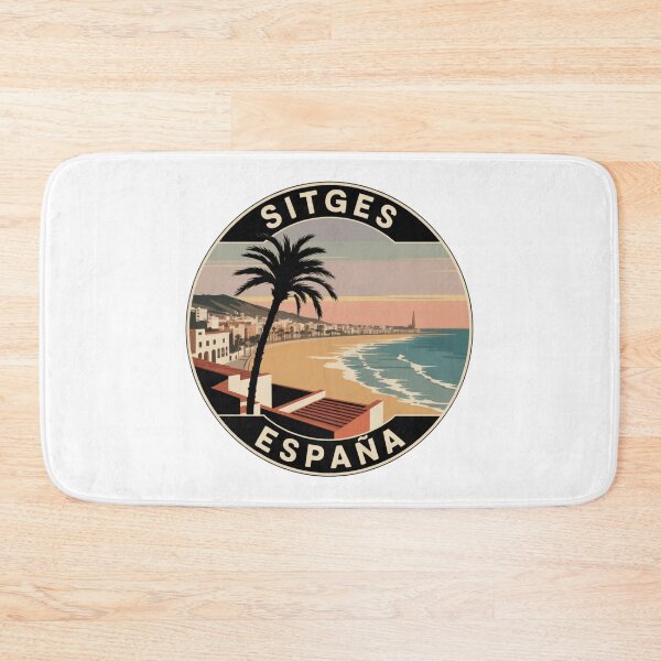 Item preview, Sitges España: Coastal Sunset Badge designed and sold by CircinusStore.