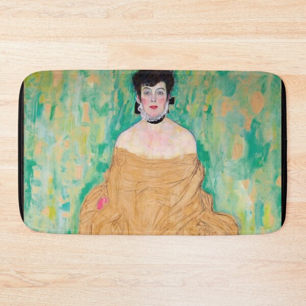 Item preview, Lady in Gold on Emerald Green designed and sold by artofuniverse.