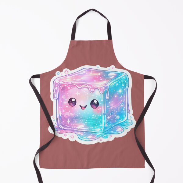 Item preview, Needoh Cute Kawaii Jelly Cube Sticker | Pastel Galaxy Needoh Squishy Aesthetic | Glossy Slime Cube Art designed and sold by Bhaskar Digital Art.