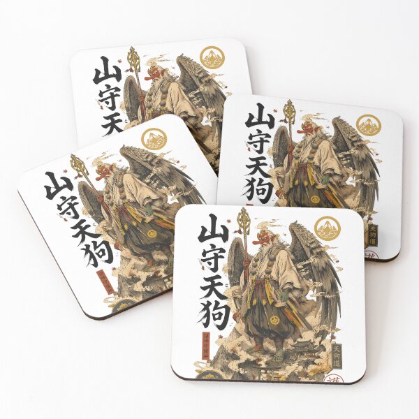 Item preview, Guardian of the Mountains - Japanese Tengu Mountain Spirit designed and sold by kaxymax.