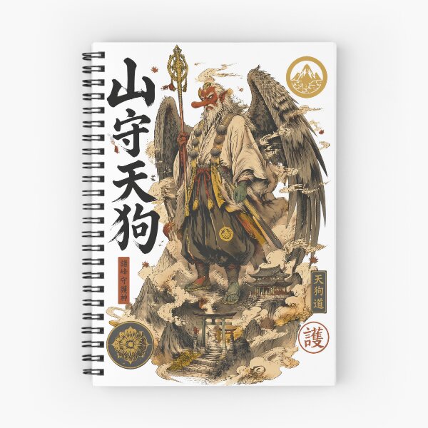 Item preview, Guardian of the Mountains - Japanese Tengu Mountain Spirit designed and sold by kaxymax.