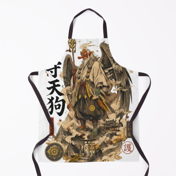 Item preview, Guardian of the Mountains - Japanese Tengu Mountain Spirit designed and sold by kaxymax.
