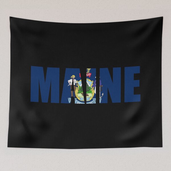 Item preview, Maine Flag ME designed and sold by shitpostee.