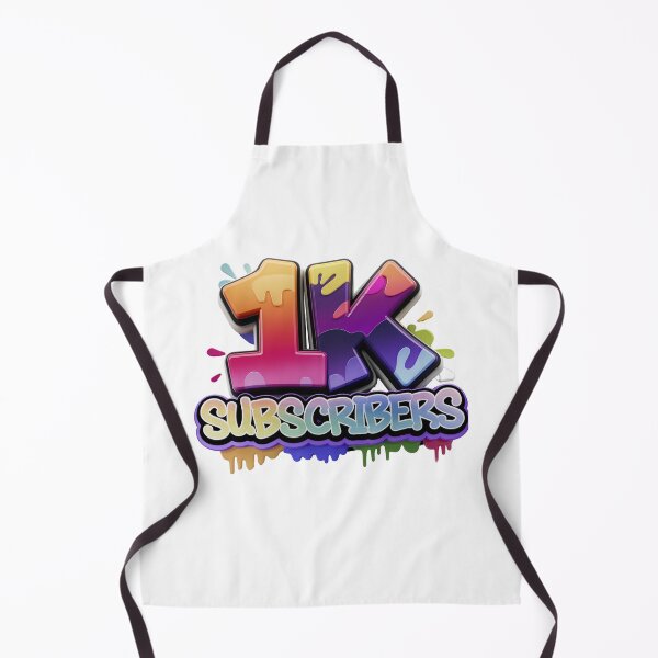 Item preview, 1K Subscribers Celebration – Colorful YouTuber Milestone T-Shirt designed and sold by KRStyleClub.