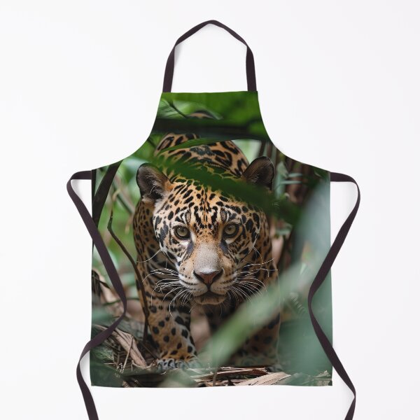 Item preview, Jaguar Stalking Through the Rainforest designed and sold by Erika Kaisersot.