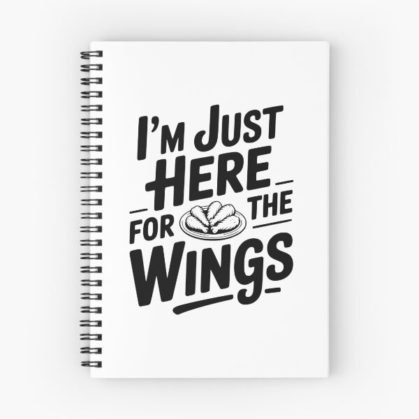 Item preview, I'm Just Here For The Wings designed and sold by Frank Ring.