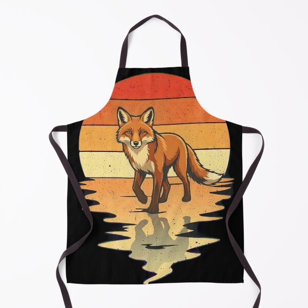 Item preview, Fox Retro Sunset Vintage Animal Lover designed and sold by Occasional House.