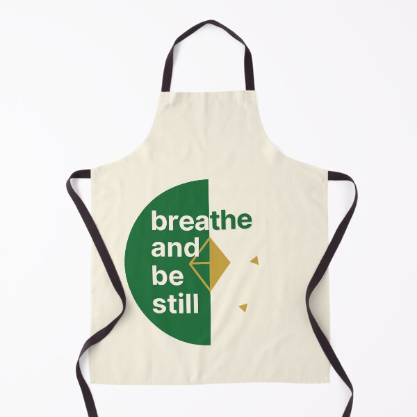 Item preview, Breathe and Be Still – Inspirational Wellness Typography Design designed and sold by CosmicQuietLab.