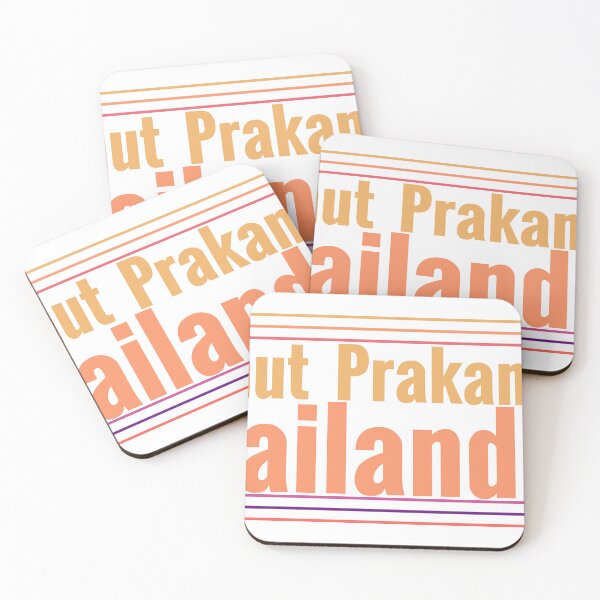 Item preview, Samut Prakan Thailand City Marked On Country Map designed and sold by TheIconSmith.