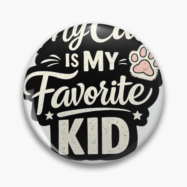 Item preview, My Cat is My Favorite Kid designed and sold by ttuniques.