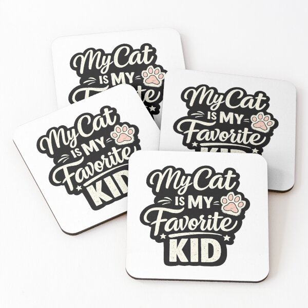Item preview, My Cat is My Favorite Kid designed and sold by ttuniques.